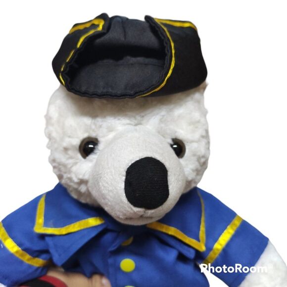 Rush Limbaugh Two If By Tea Teddy Bear Plush Stuffed Animal White/American Flag - Picture 4 of 6